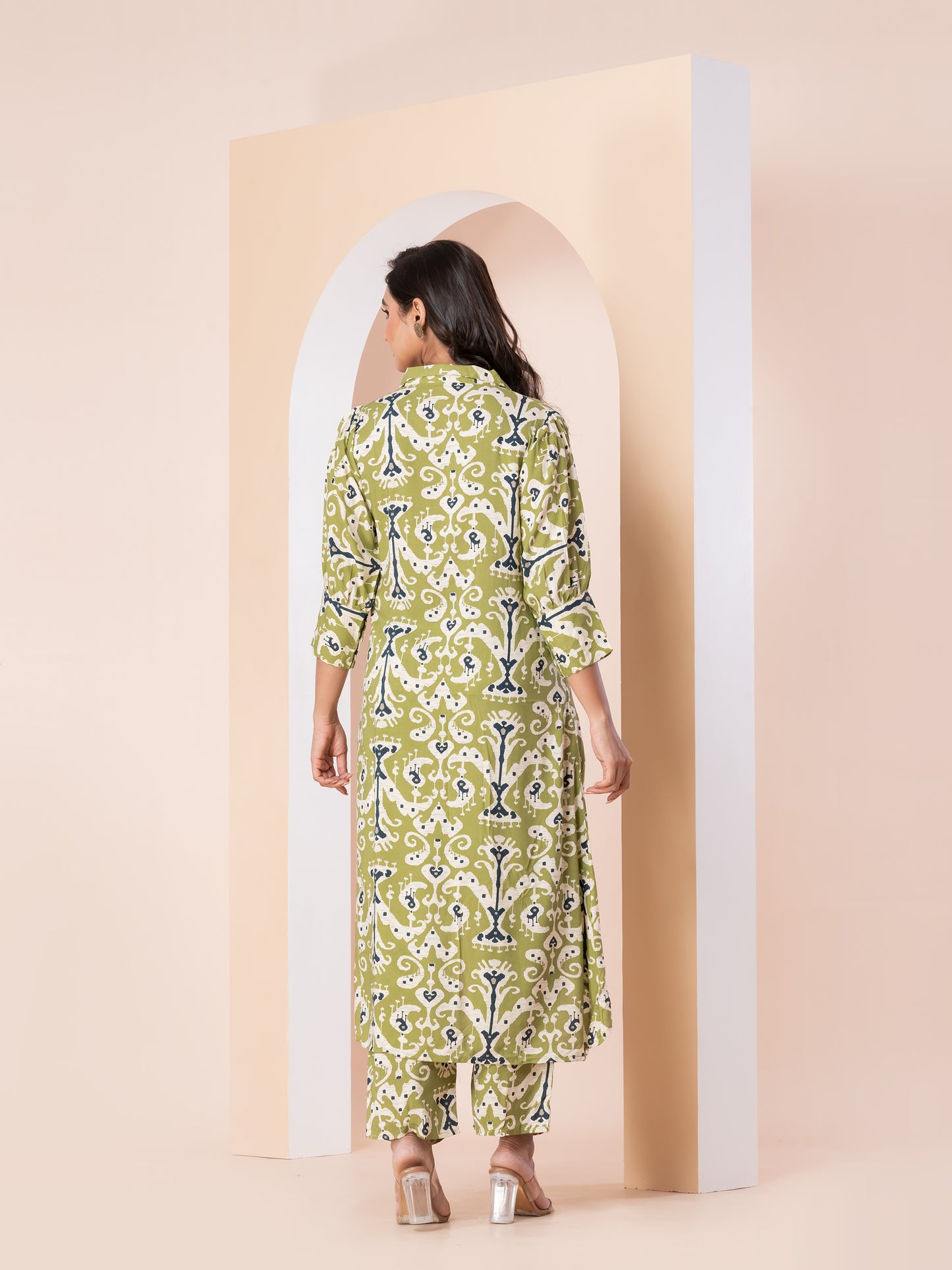 Kite Styles Printed Rayon Co-ord Set