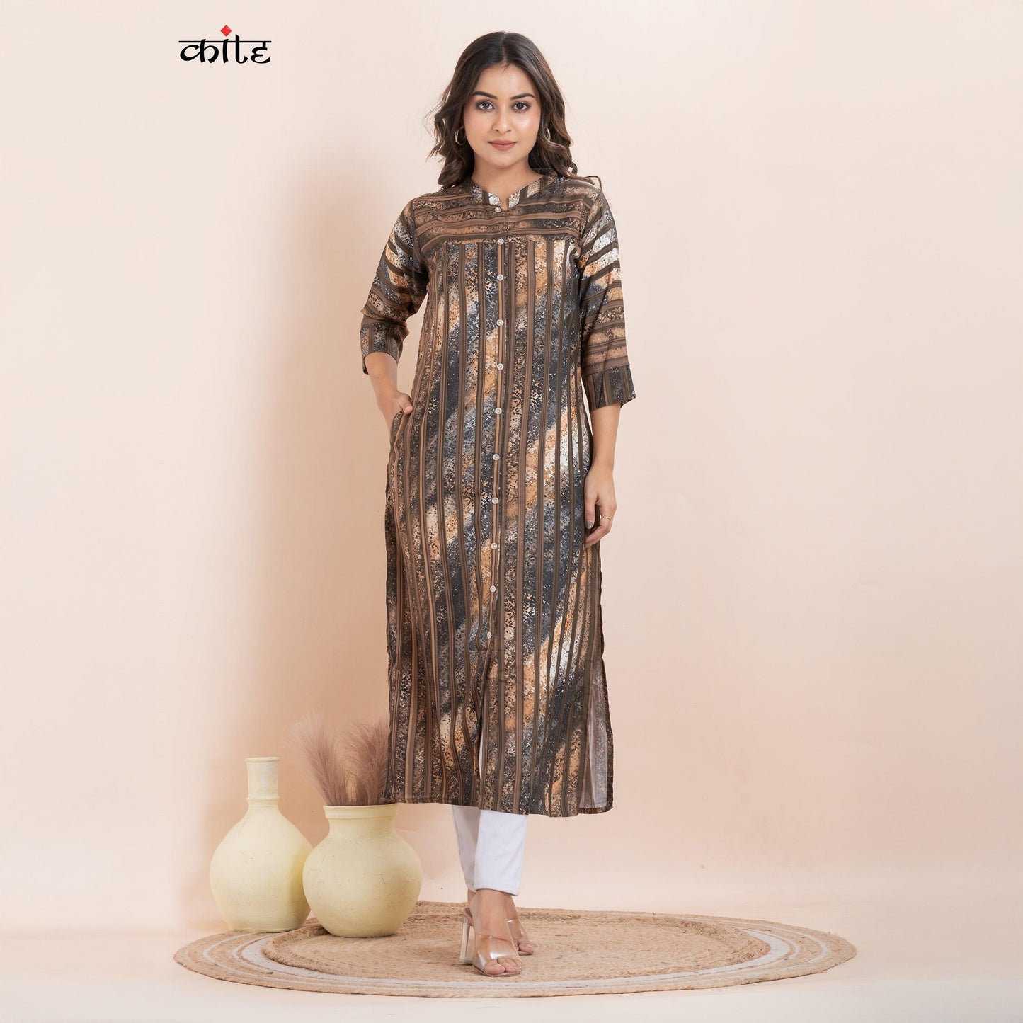 Digital Printed Rayon Kurti