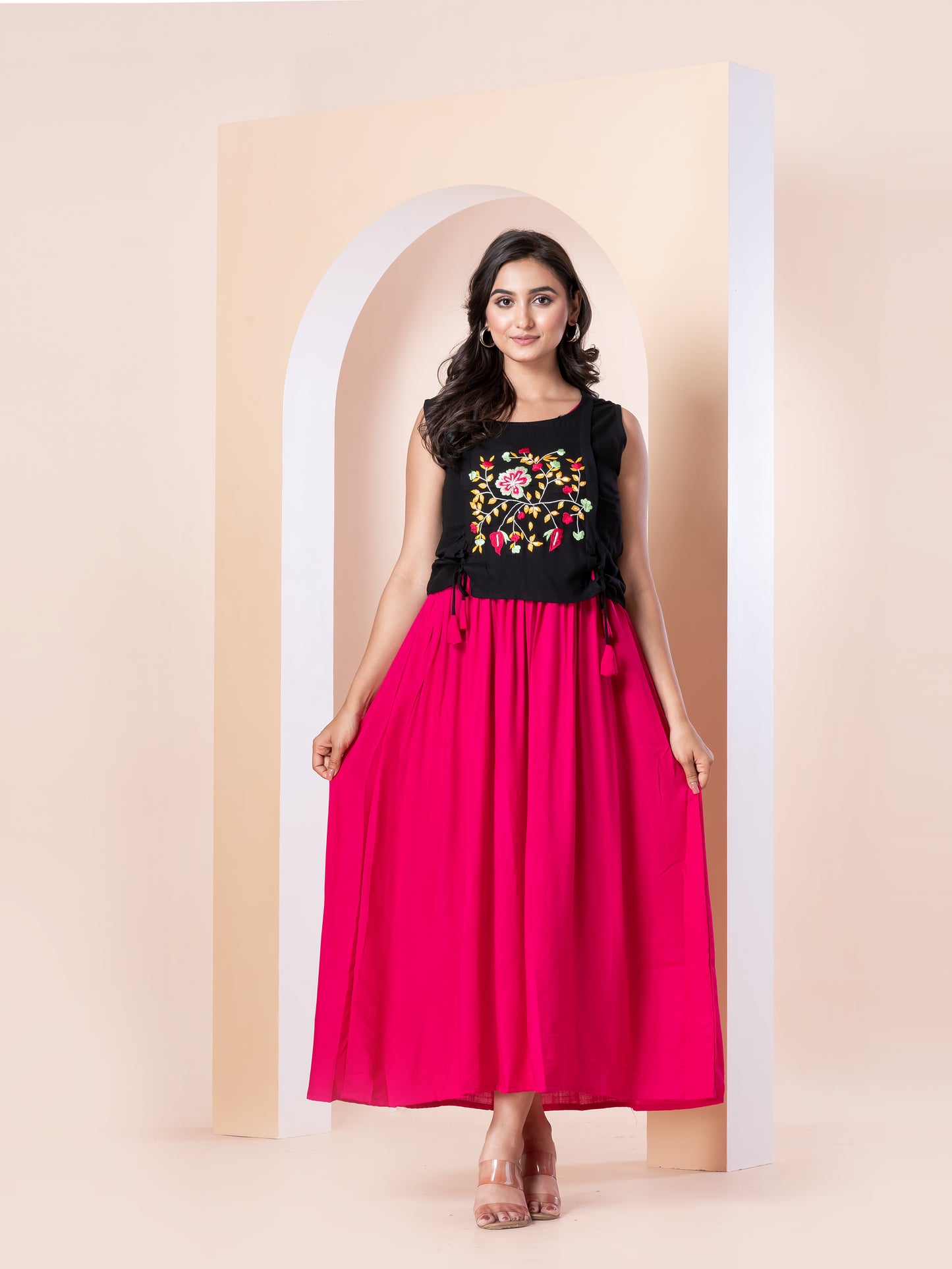 Kite Styles Embroidery two-piece Dress