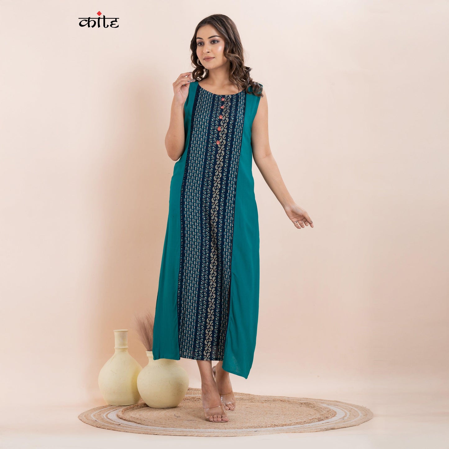 Kite Styles Rayon Long Kurti