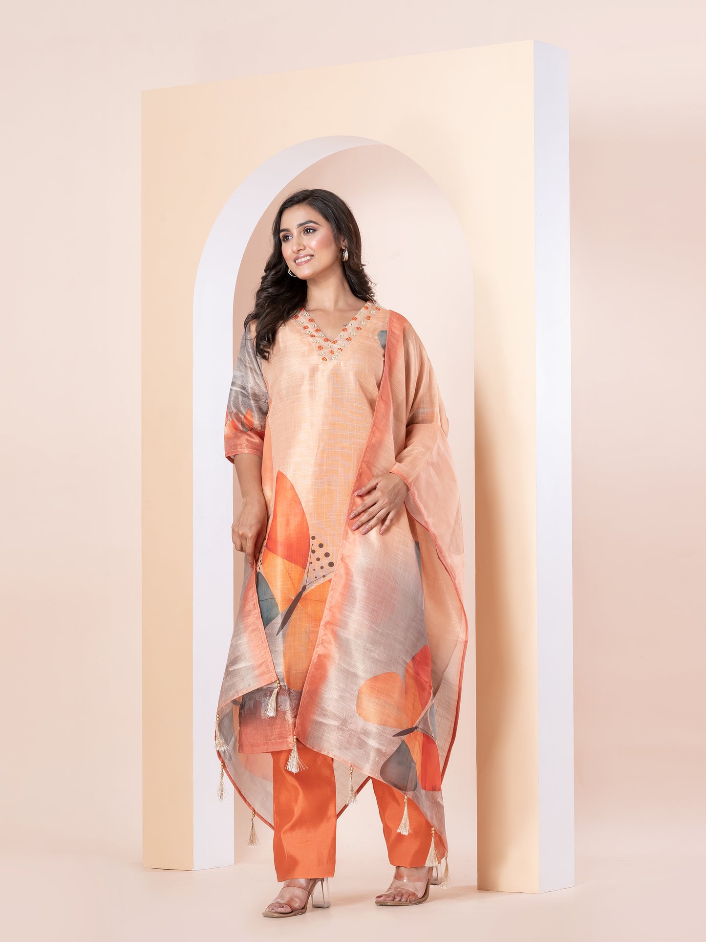 Kite Styles Printed Kurti with Dupatta