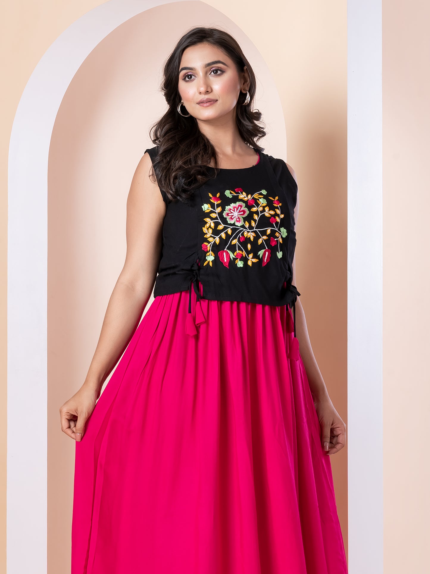 Kite Styles Embroidery two-piece Dress