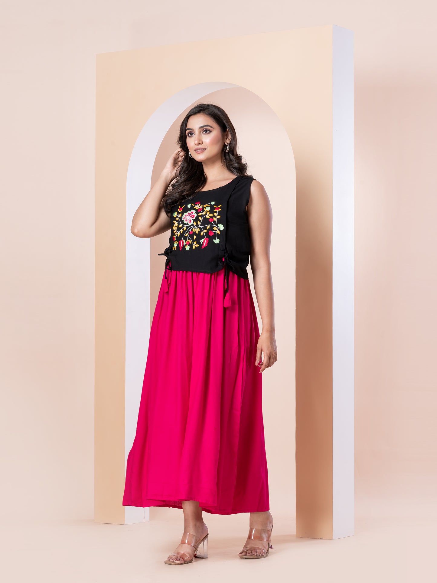 Kite Styles Embroidery two-piece Dress