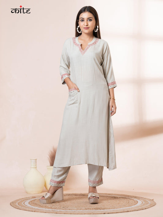 Anchor Stitch Kurti