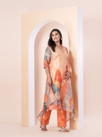 Kite Styles Printed Kurti with Dupatta