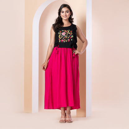 Kite Styles Embroidery two-piece Dress