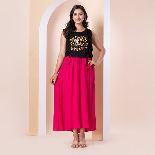 Kite Styles Embroidery two-piece Dress