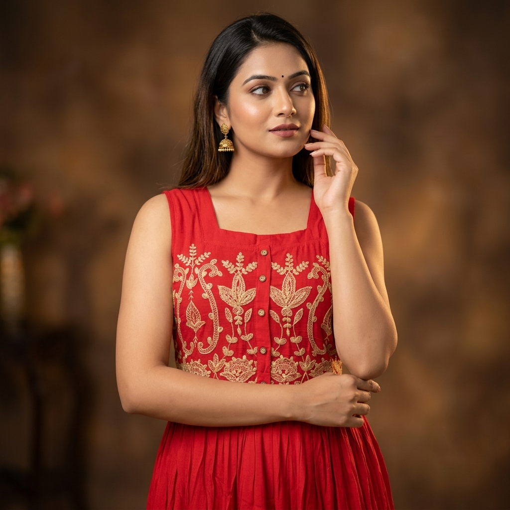 Arri Tiered Maxi Gown