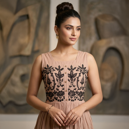 Arri Tiered Maxi Gown