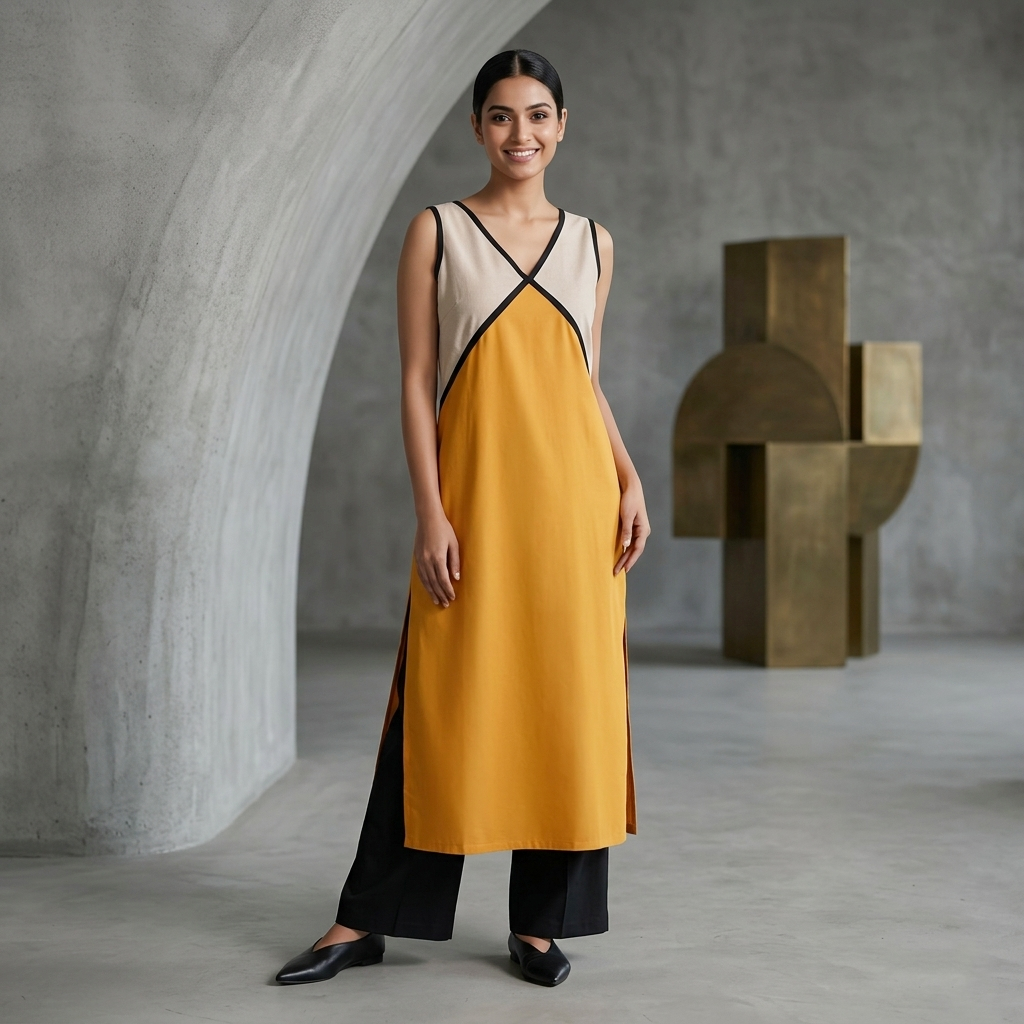 Marigold Horizon Kurta & Palazzo Set