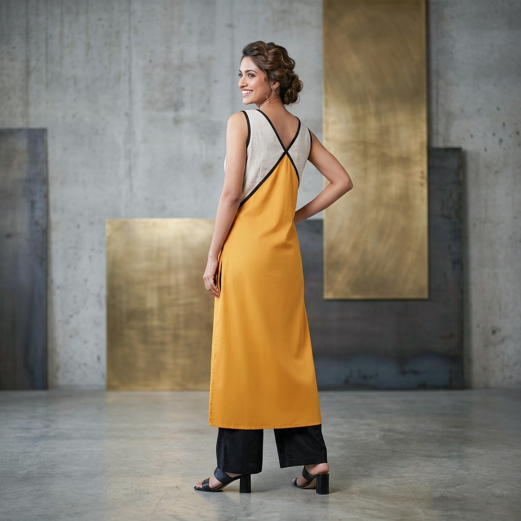 Marigold Horizon Kurta & Palazzo Set